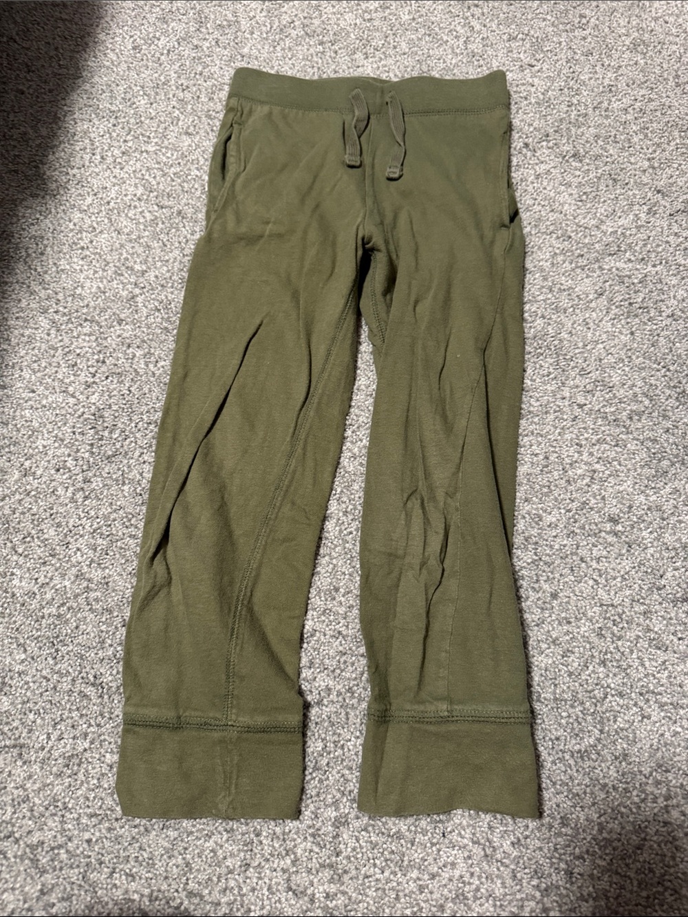 GAP Olive Green Drawstring Jogger Pants